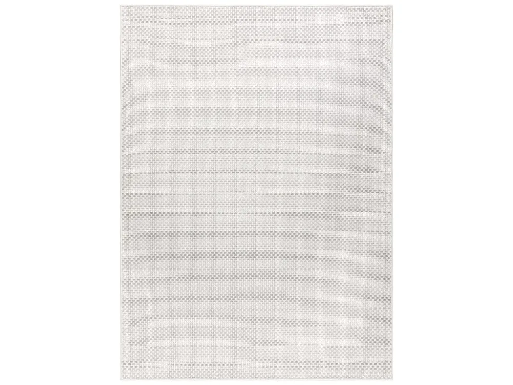 Tappeto TIMO 6272 SIZAL all'aperto bianco 140x190 cm