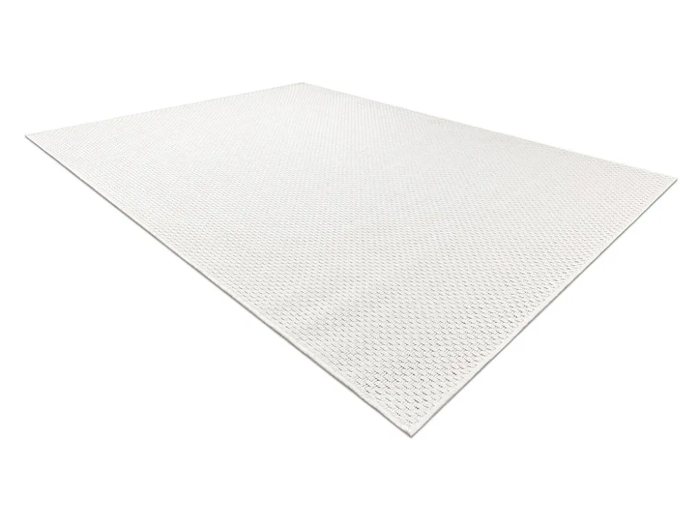 Tappeto TIMO 6272 SIZAL all'aperto bianco 140x190 cm