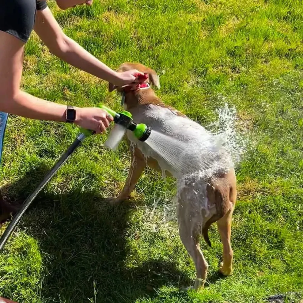 FURSTREAM 360 – Spray per il bagno degli animali domestici con funzione di spruzzo 360 gradi Cozey Maison