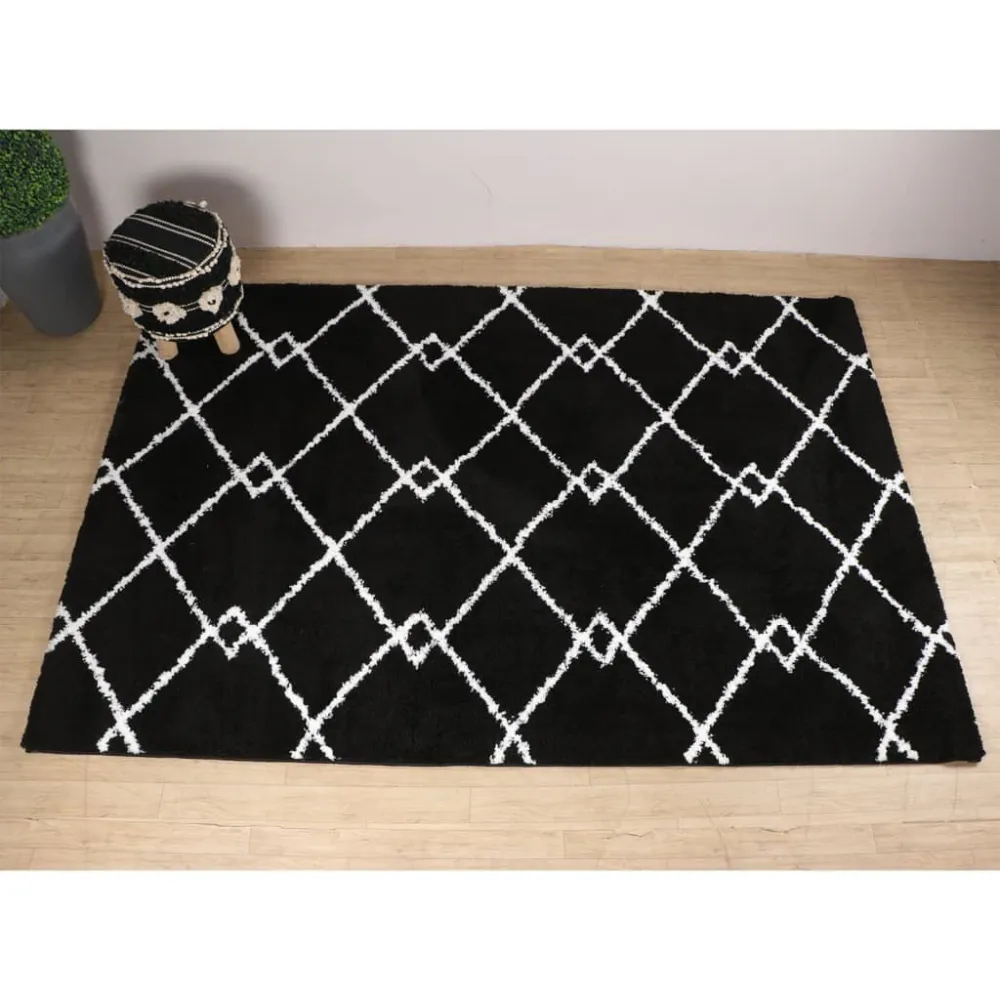 Dutch Lifestyle Tappeto Florence S 300x200 cm Nero