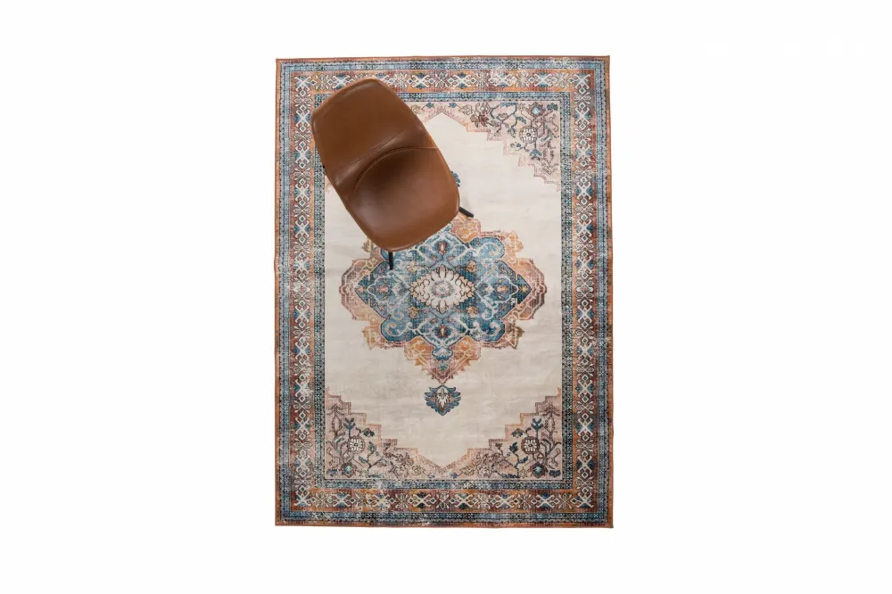 Tappeto 240x170 cm tessuto blu Mahal DutchBone - 240cm