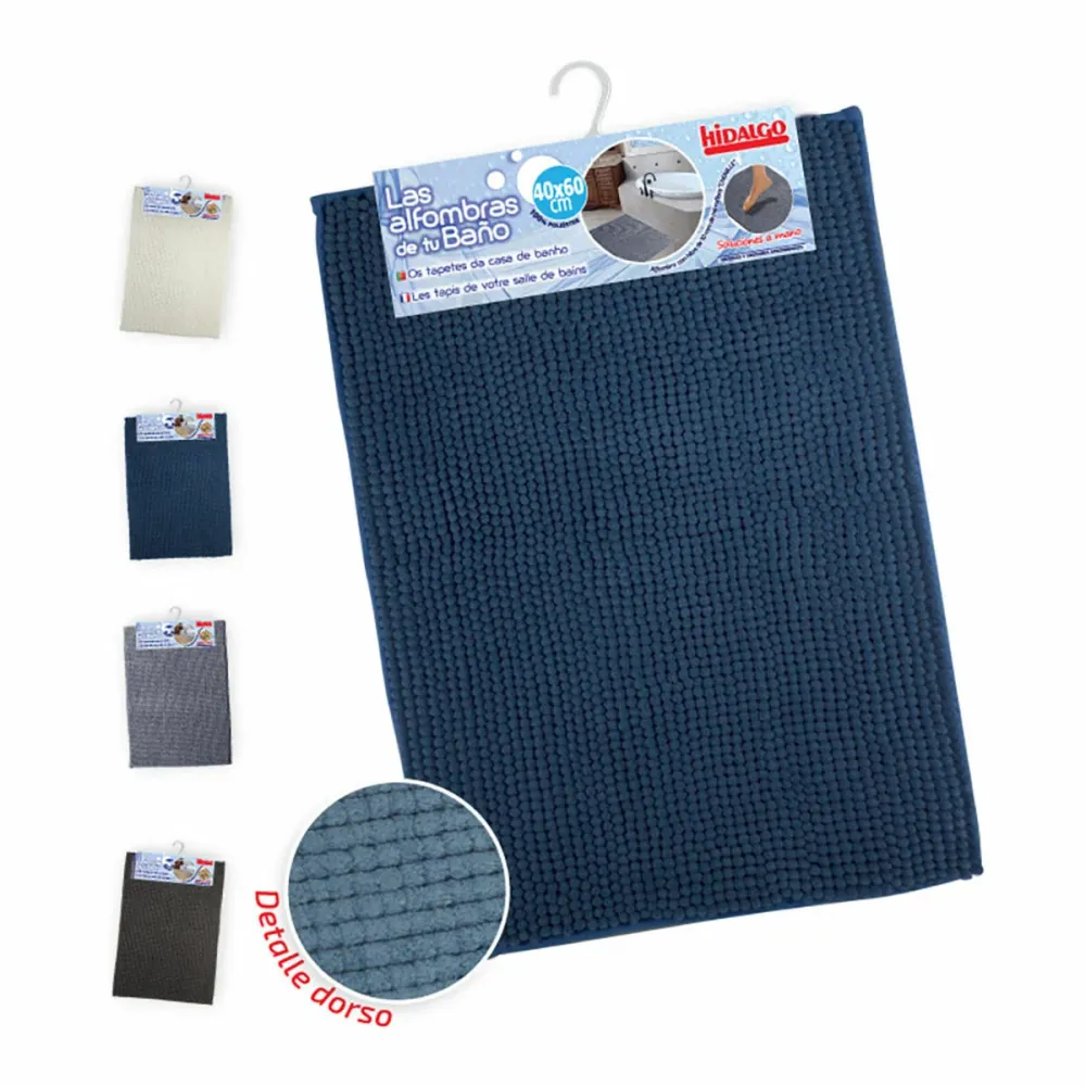 Tappeto da bagno Hidalgo Shaggy 40 x 60 cm