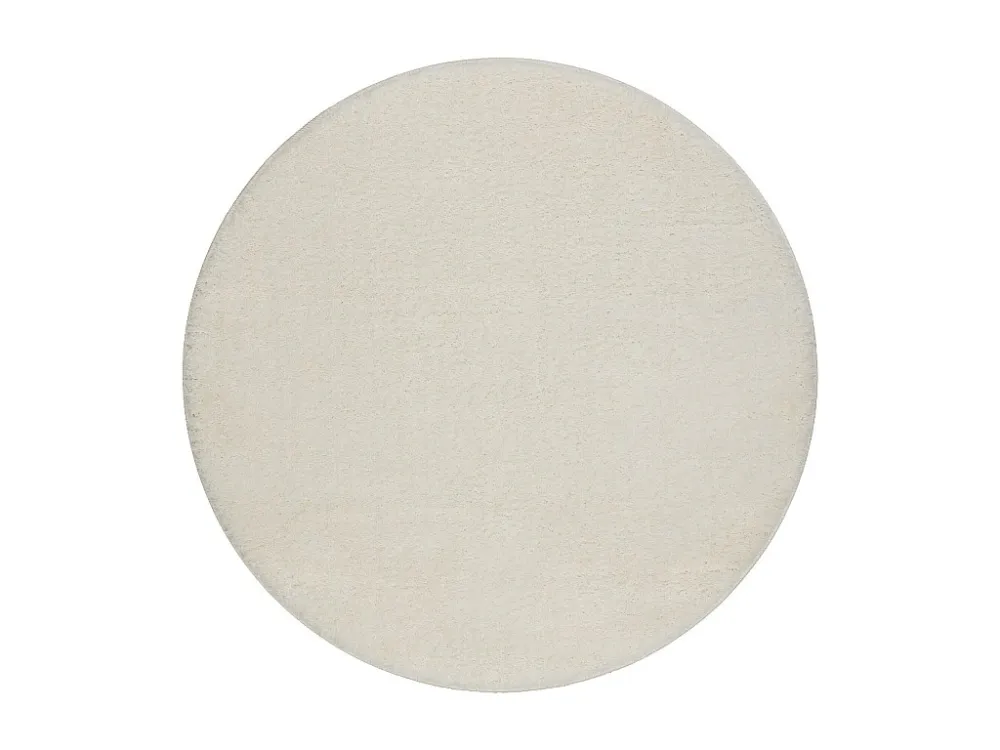 Tappeto da bagno SANTA cerchio pianura antiscivolo, flessibile - bianco cercle 67 cm