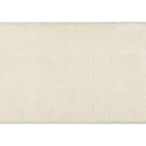 Tappeto da bagno SANTA, pianura antiscivolo, flessibile - bianco 50x80 cm