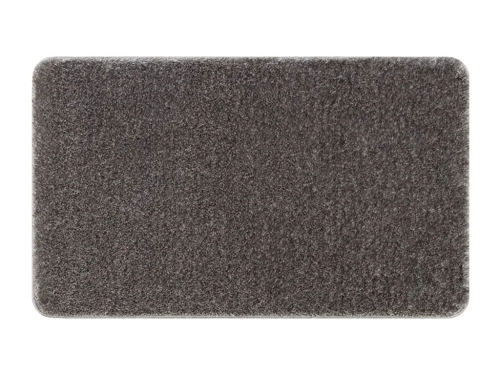 Tappeto da bagno SANTA, pianura antiscivolo, soffice - grigio 60x100 cm