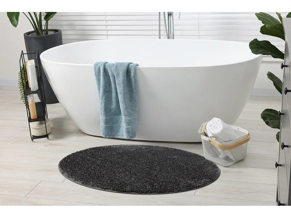 Tappeto da bagno SYNERGY cerchio, glamour, antiscivolo, flessibile - lure cercle 67 cm