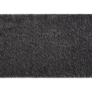 Tappeto da bagno SYNERGY, glamour, antiscivolo, soffice - lurex grigio 50x80 cm