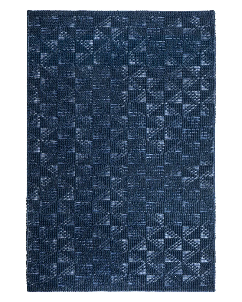 Tappeto blu cupo 160 x 230 cm pelo corto SAVRAN