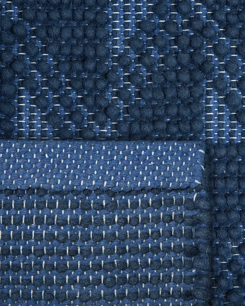 Tappeto blu cupo 160 x 230 cm pelo corto SAVRAN