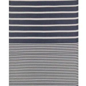 Tappeto da esterno 120 x 180 cm Blu Nero HALDIA