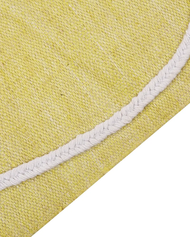 Tappeto da esterno giallo 80 x 150 cm YAVU