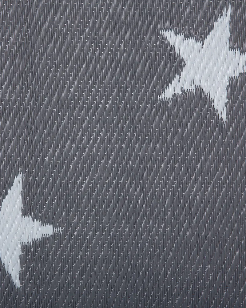 Tappeto da esterno grigio tenebroso 120 x 180 cm LATUR
