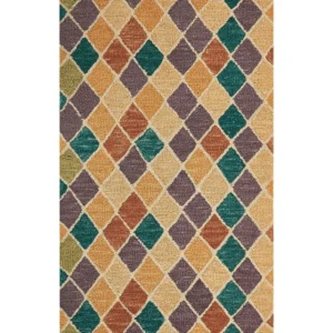 Tappeto lana multicolore 80 x 150 cm KESKIN