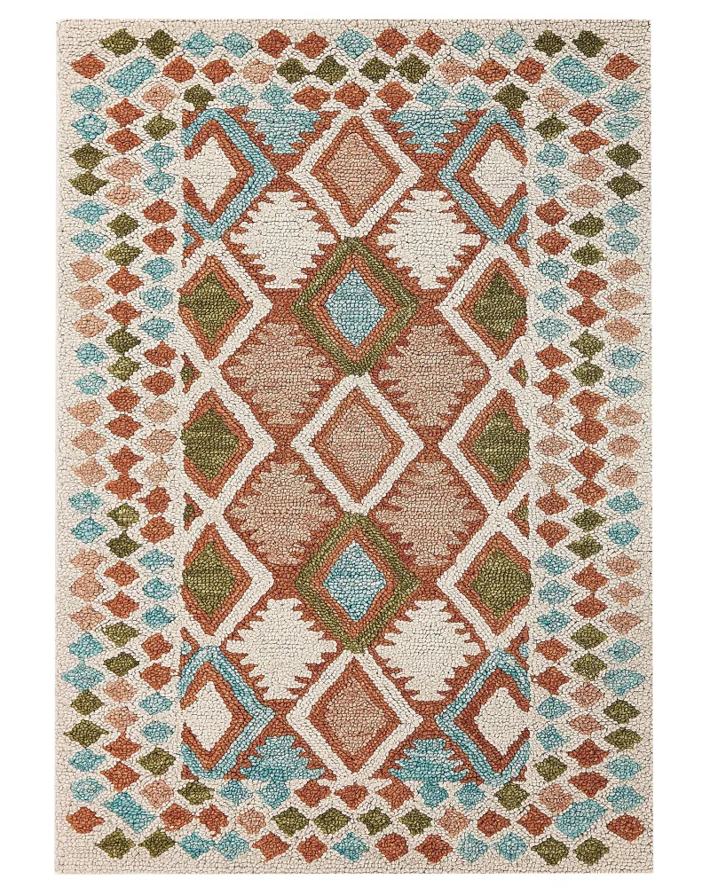 Tappeto lana multicolore 160 x 230 cm ERMENEK