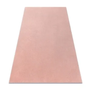 Tappeto da lavaggio moderno LINDO rosa, antiscivolo, pelo esteso 80x150 cm