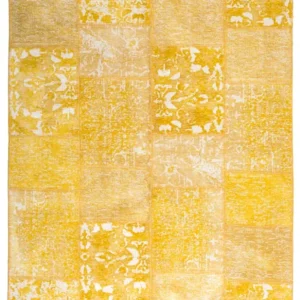 Tappeto MORETTİ PATCHWORK Giallo Loominology