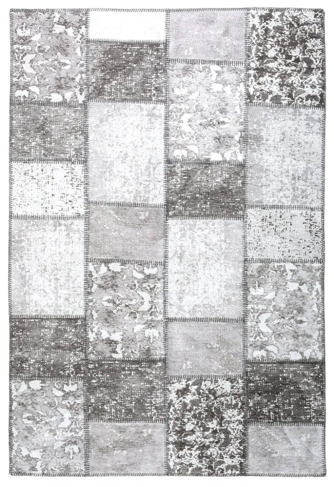 Tappeto MORETTİ PATCHWORK Grigio Evidente Loominology