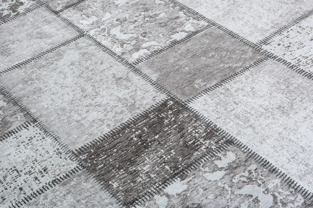Tappeto MORETTİ PATCHWORK Grigio Evidente Loominology