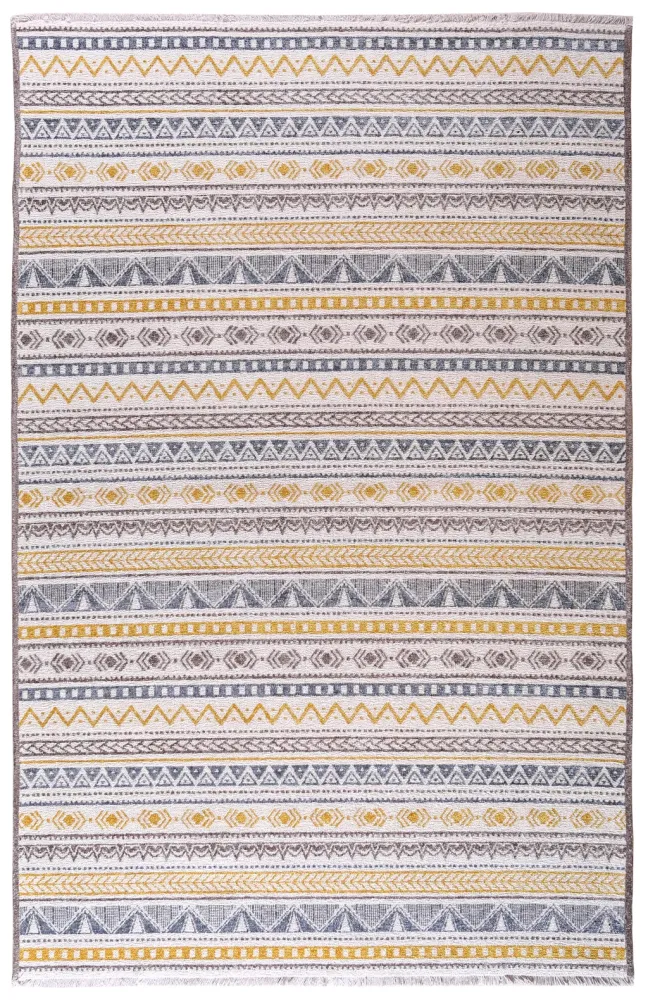 Tappeto MORETTI NORDI colore Blue & Giallo Loominology