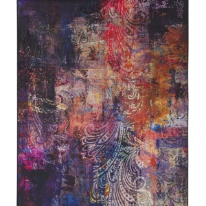 Tappeto pelo limitato multicolore 160 x 230 cm MARDIN