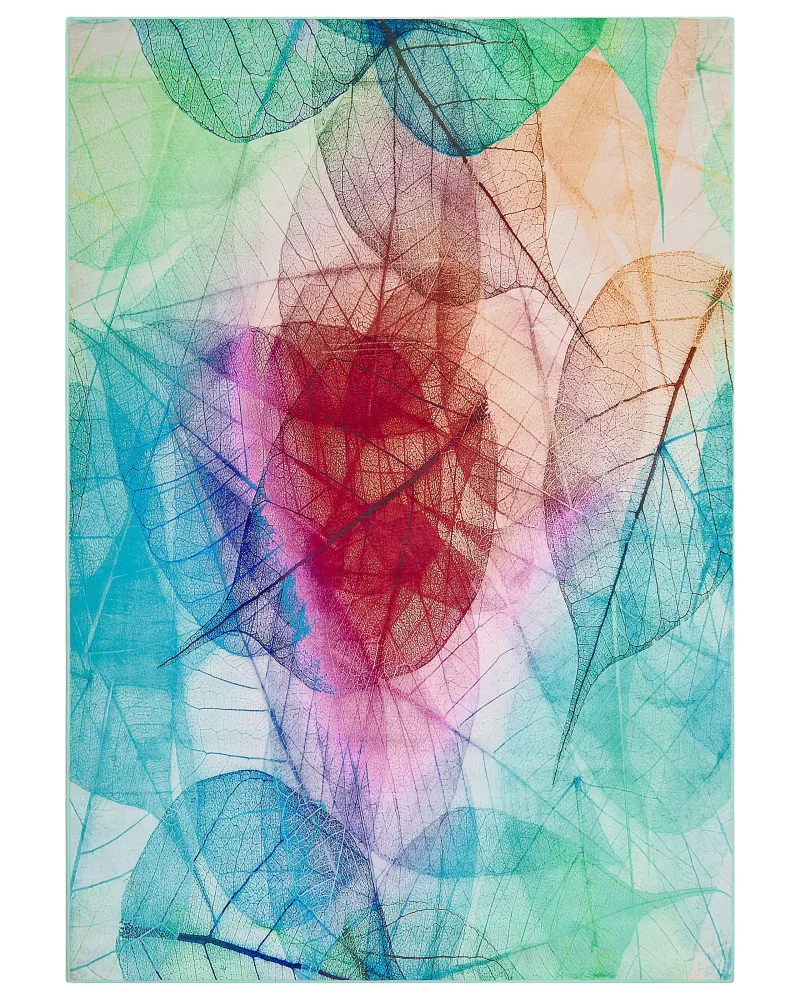 Tappeto pelo piccolo multicolore 160 x 230 cm ANTAKYA
