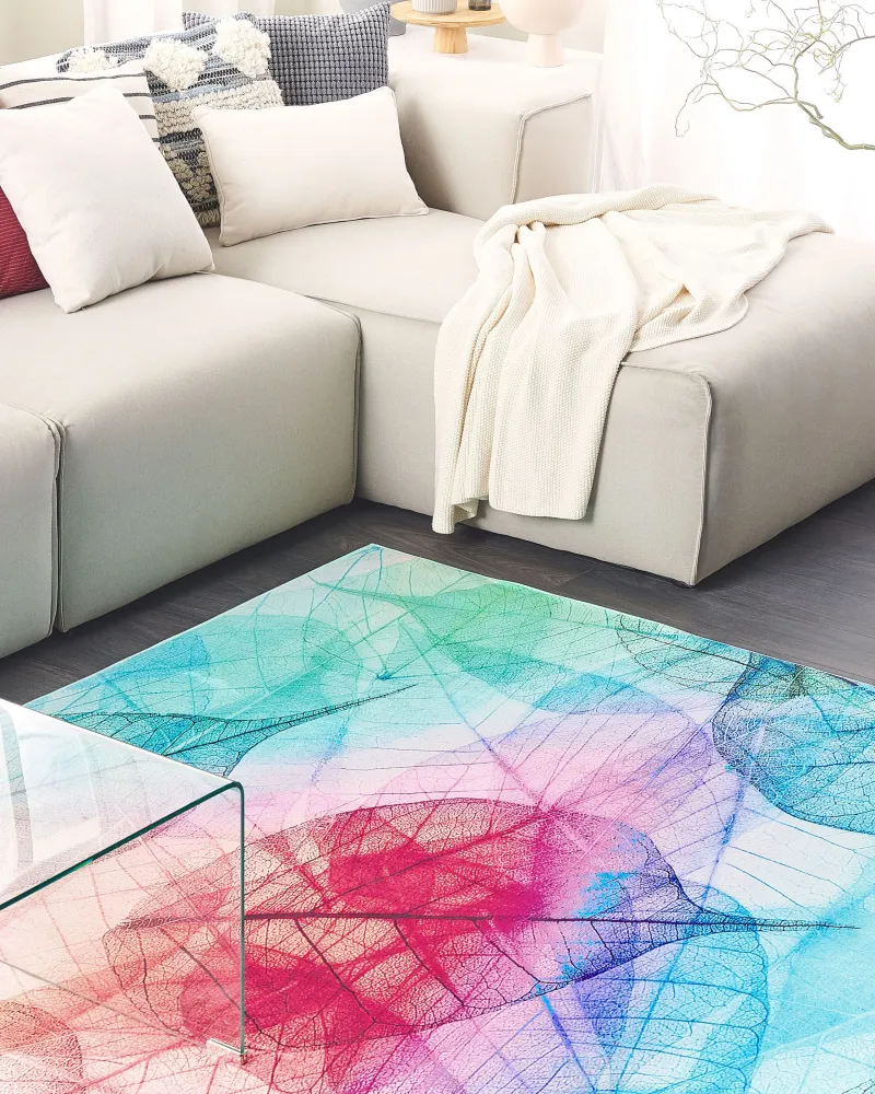 Tappeto pelo piccolo multicolore 160 x 230 cm ANTAKYA