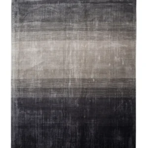 Tappeto pelo ridotto grigio-nero 160 x 230 cm ERCIS
