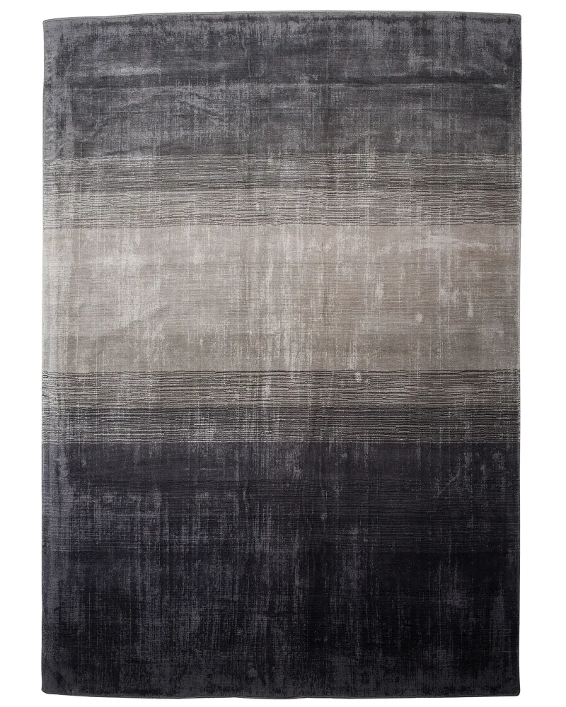 Tappeto pelo ridotto grigio-nero 160 x 230 cm ERCIS