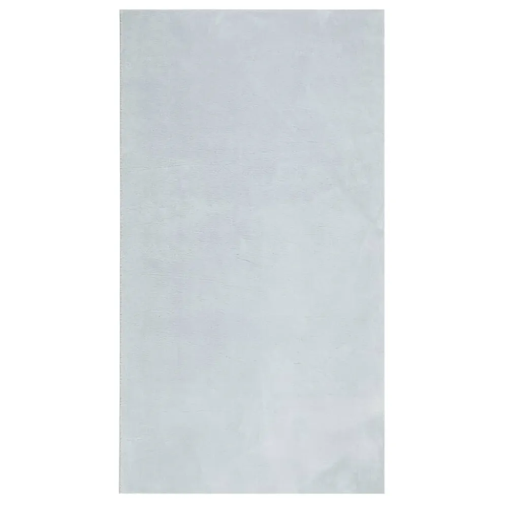 Tappeto Pelo Ridotto HUARTE Morbido e Lavabile Blu 60x110 cm
