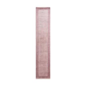 Tappeto per corridoio lana 399x79 rosa Darya