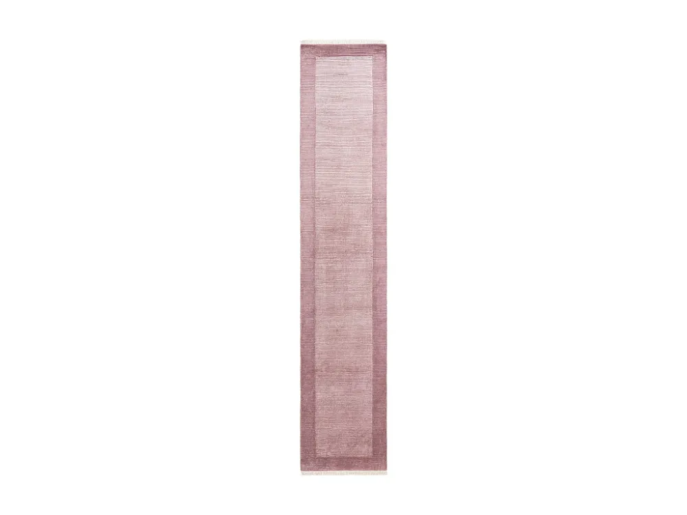 Tappeto per corridoio lana 399x79 rosa Darya