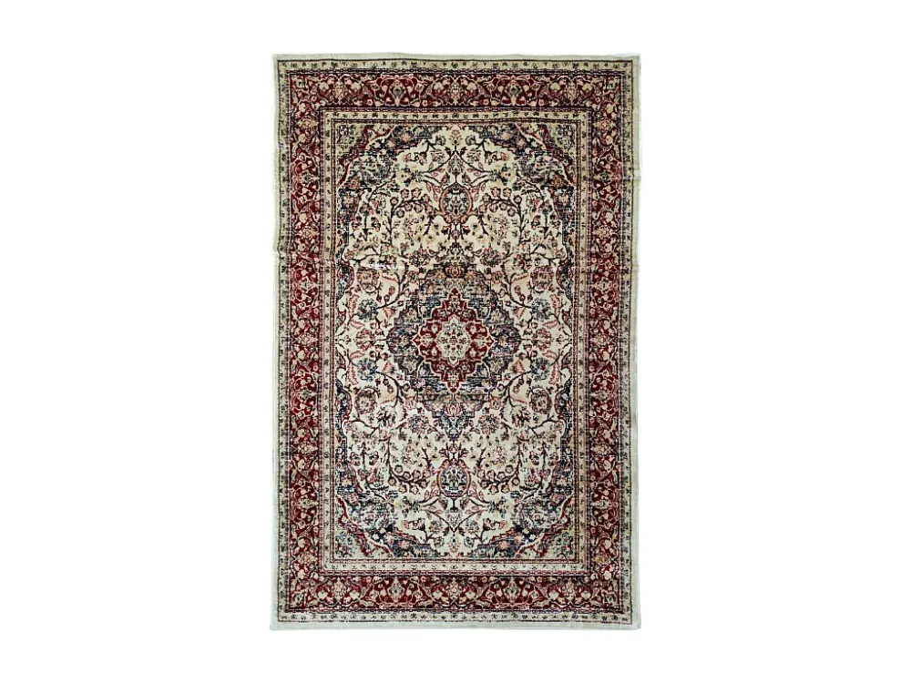 Tappeto Salotto| Composizione 100% Polipropilene| Spessore 6MM| Base D'iuta| Antiscivolo| Orientale| 100X150 CM