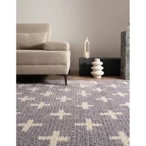 Tappeto shaggy 305x240 grigio Frauenfeld Rood