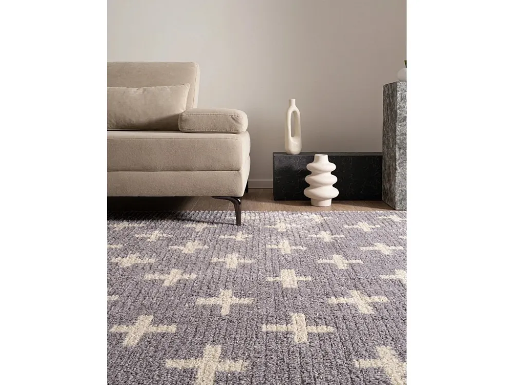 Tappeto shaggy 305x240 grigio Frauenfeld Rood