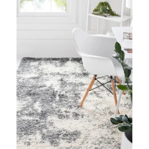Tappeto shaggy 305x240 nocciola - grigio pietra Lachen Haze