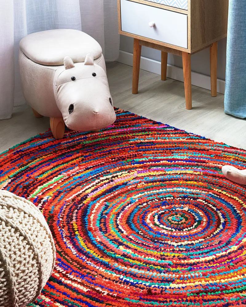Tappeto tessuto multicolore 140 x 200 cm MALATYA