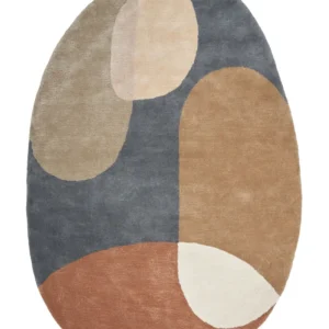 Tappeto viscosa multicolore 160 x 230 cm KAFAR