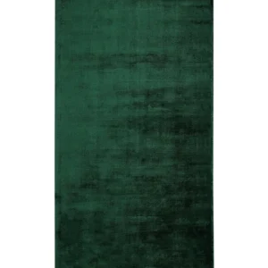 Tappeto viscosa verde fosco 80 x 150 cm GESI II