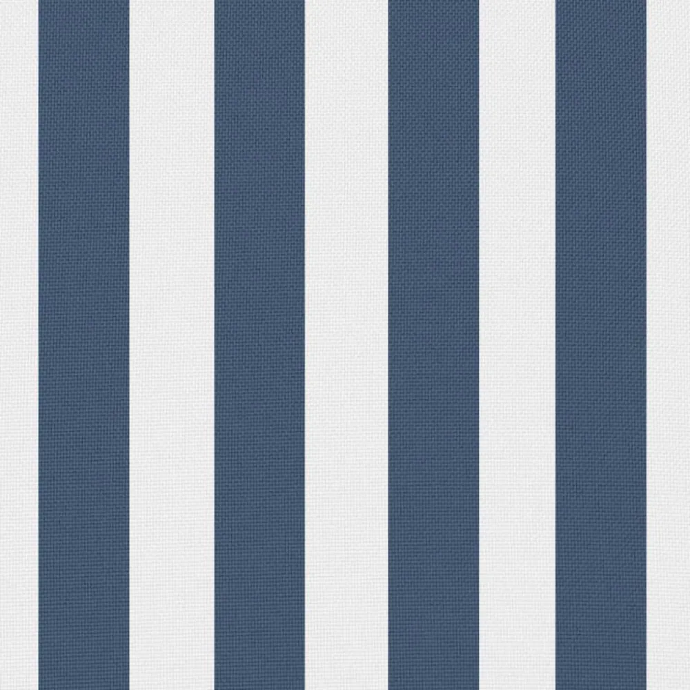 Cuscini da Esterno 2 pz Stampa Righe 45x45 cm Blu
