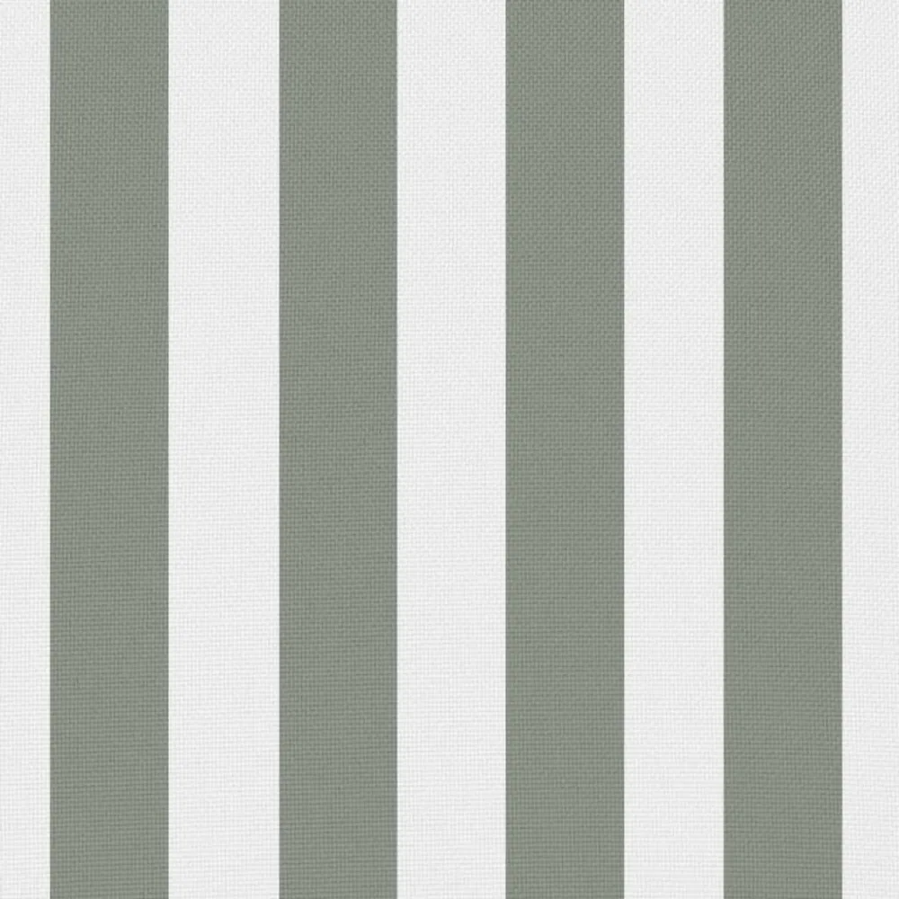 Cuscini da Esterno 4 pz Stampa Righe 45x45 cm Grigi