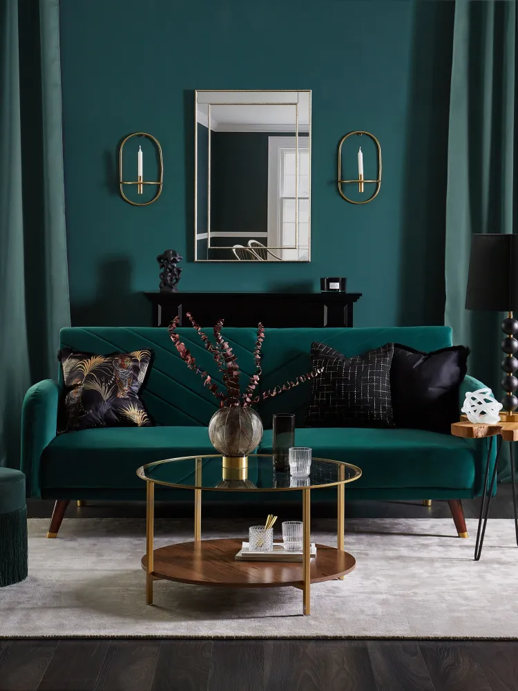 Set di 2 cuscini con stampa di tigre 45 x 45 cm nero RAMTEK