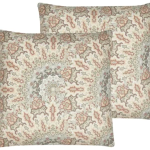 Set di 2 cuscini fantasia astratta 45 x 45 cm multicolore VRIESEA