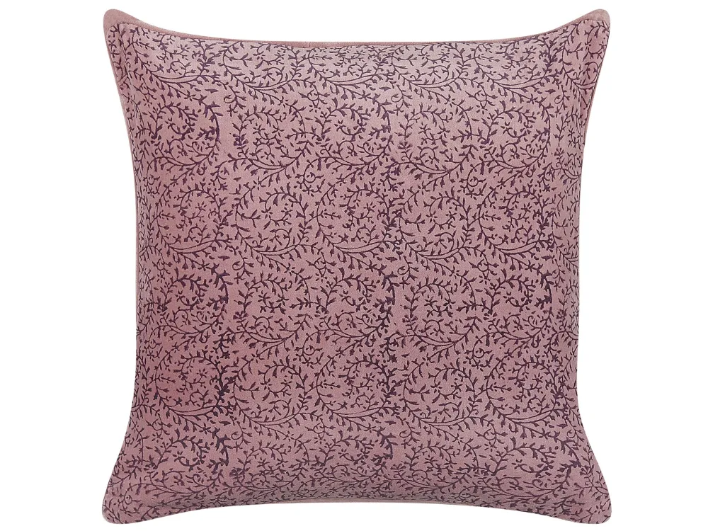Set di 2 cuscini velluto rosa 45 x 45 cm ROMNEYA
