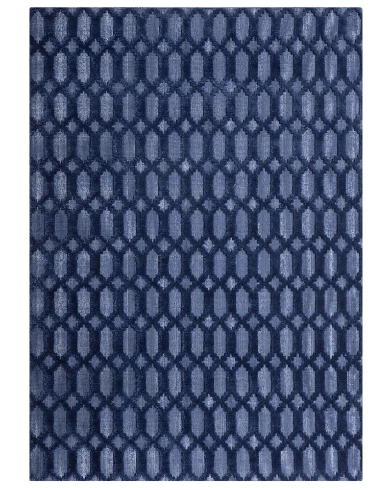Tappeto blu marino 160 x 230 cm pelo limitato CIZRE