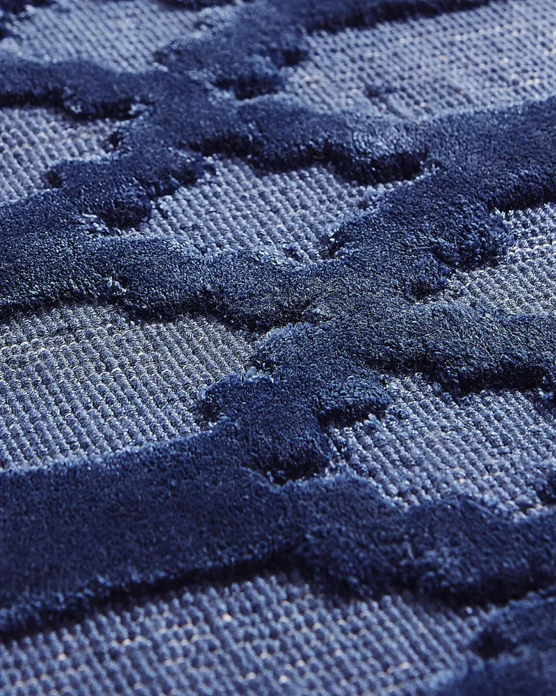 Tappeto blu marino 160 x 230 cm pelo limitato CIZRE