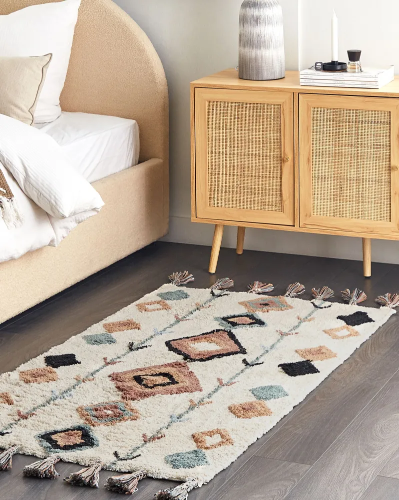 Tappeto cotone multicolore 80 x 150 cm ESKISEHIR