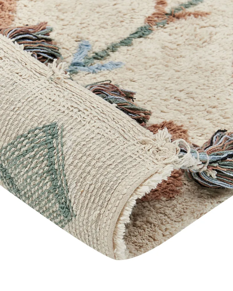 Tappeto cotone multicolore 80 x 150 cm ESKISEHIR