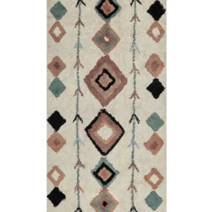 Tappeto cotone multicolore 80 x 150 cm ESKISEHIR