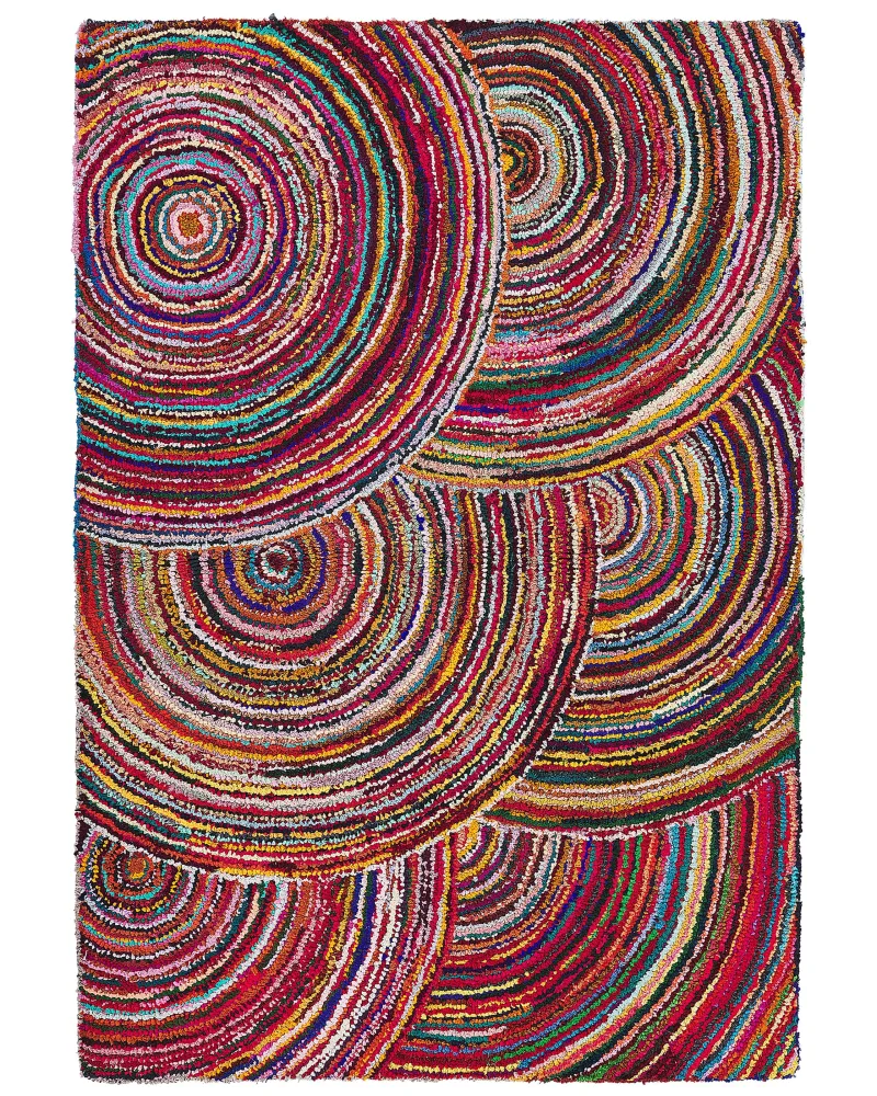 Tappeto cotone multicolore 160 x 230 cm KOZAN