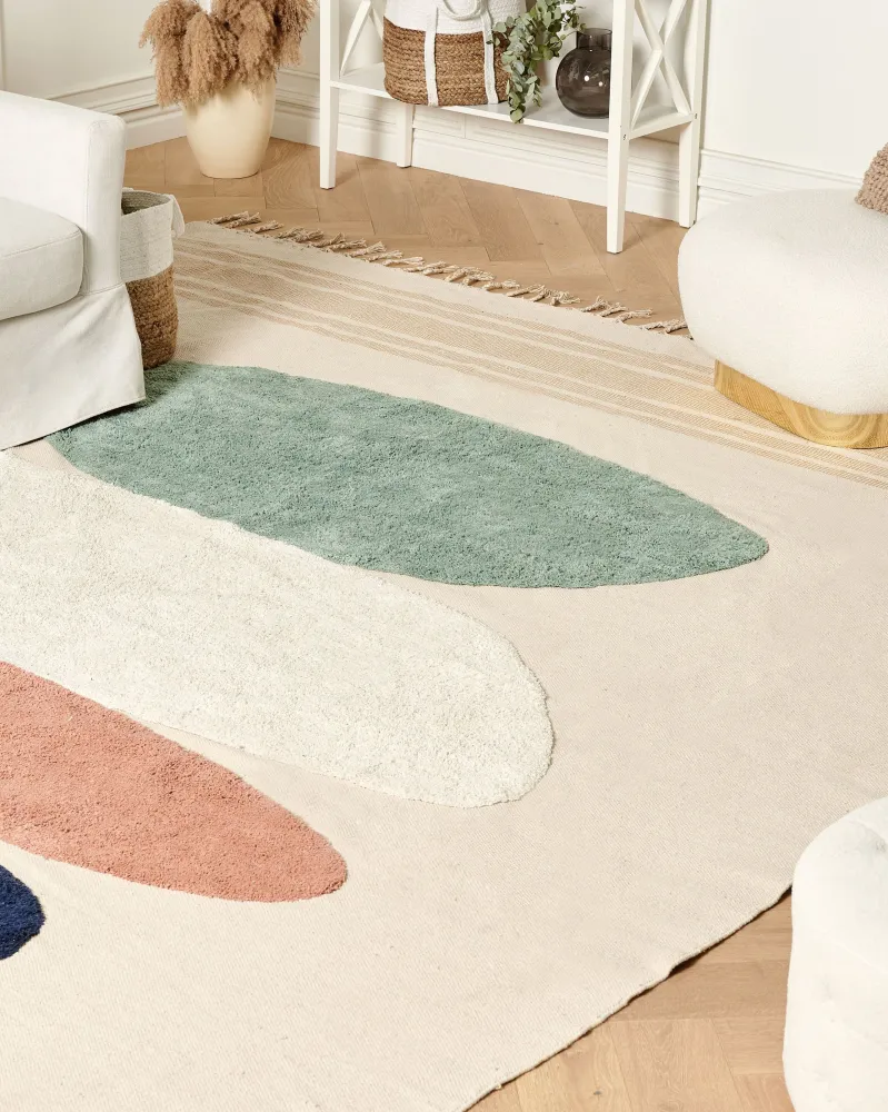 Tappeto cotone multicolore 300 x 400 cm ZEYNAK